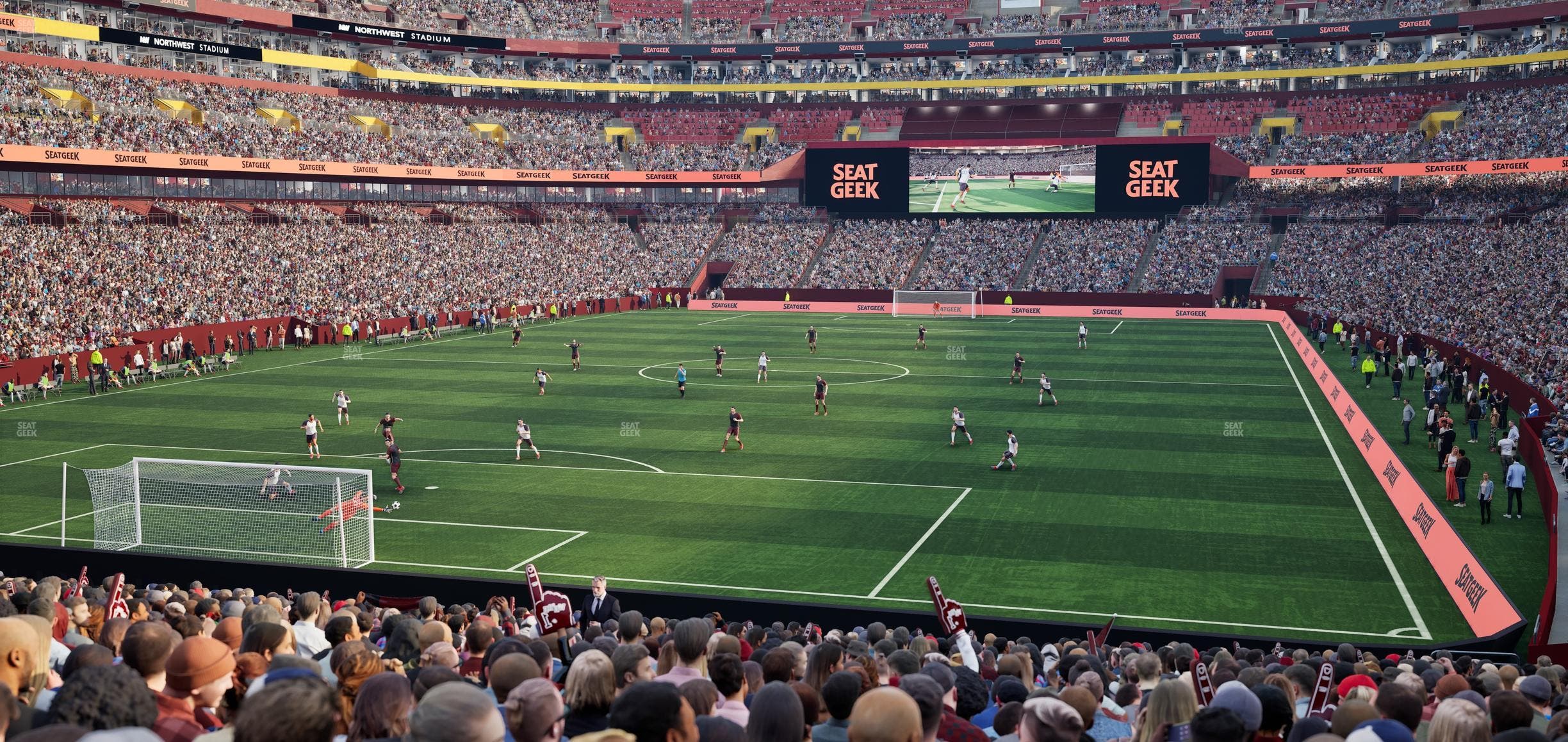 Northwest Stadium - Section 130 Seat View