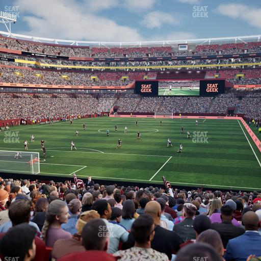 Northwest Stadium - Section 130 Seat View