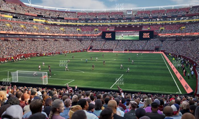 Northwest Stadium - Section 130 Seat View