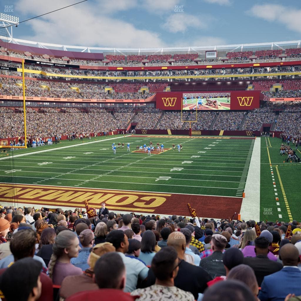 Northwest Stadium - Section 130 Seat View