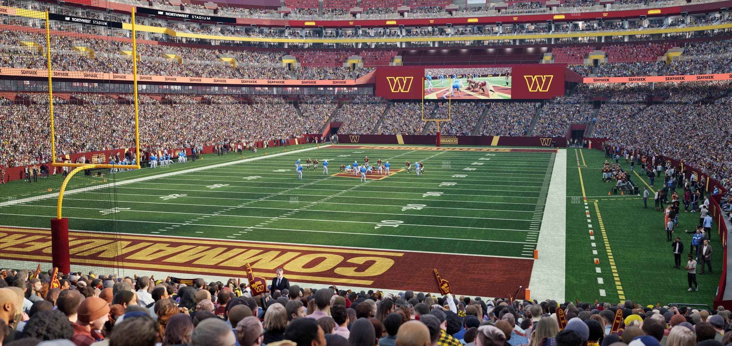 Northwest Stadium - Section 130 Seat View