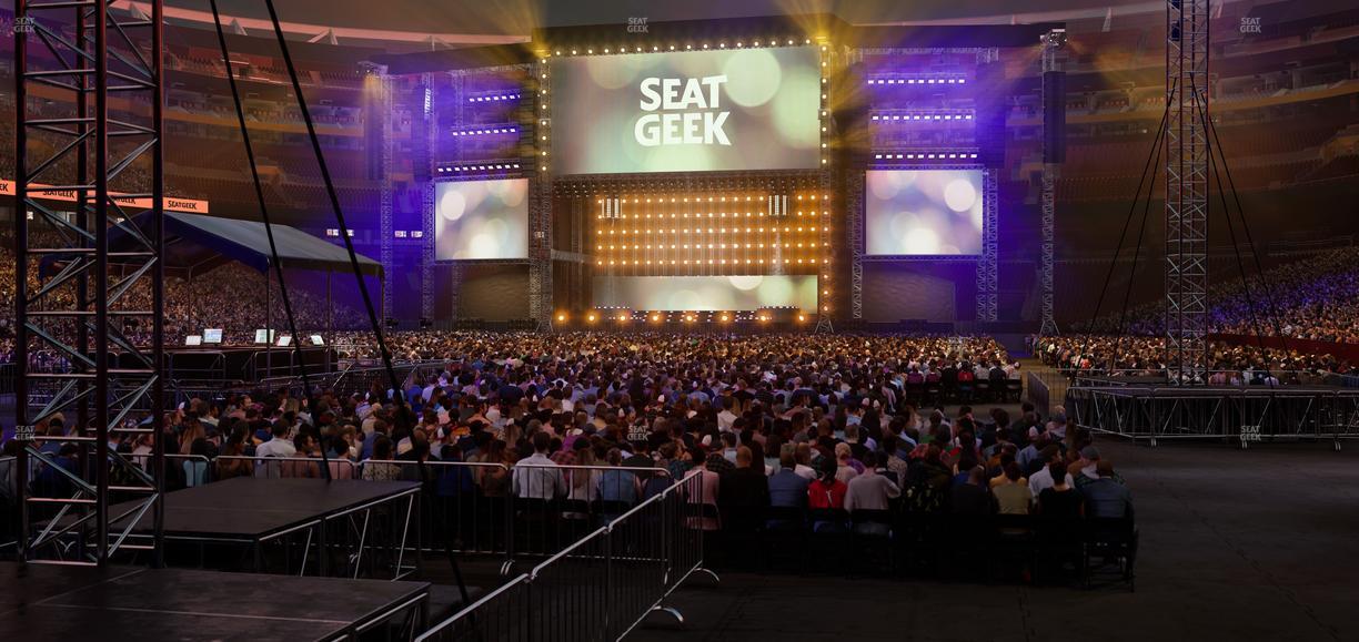 Northwest Stadium - Section 130 Seat View