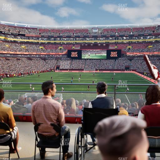 Northwest Stadium - Section 131 Seat View