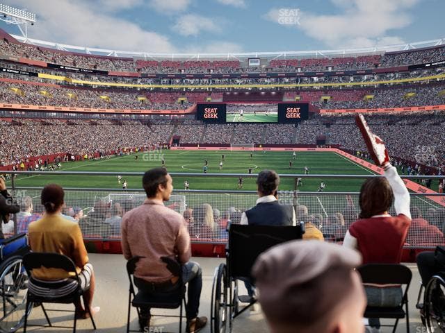 Northwest Stadium - Section 131 Seat View