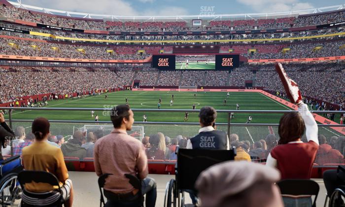 Northwest Stadium - Section 131 Seat View