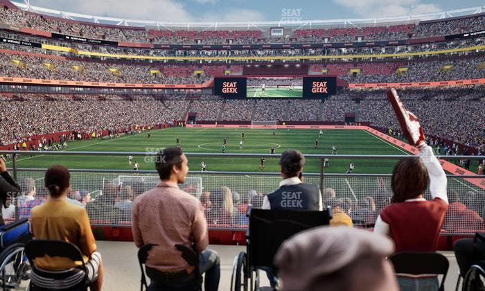 Northwest Stadium - Section 131 Seat View