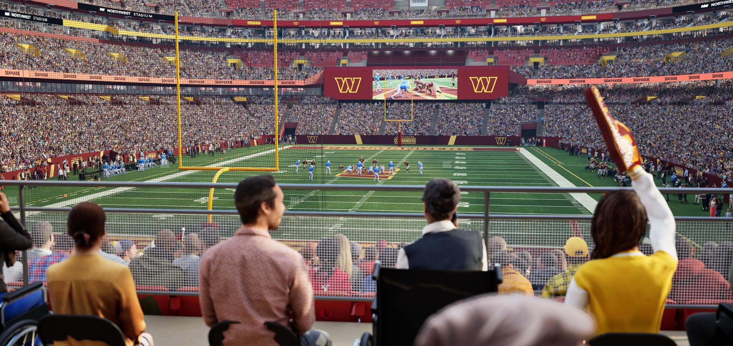 Northwest Stadium - Section 131 Seat View