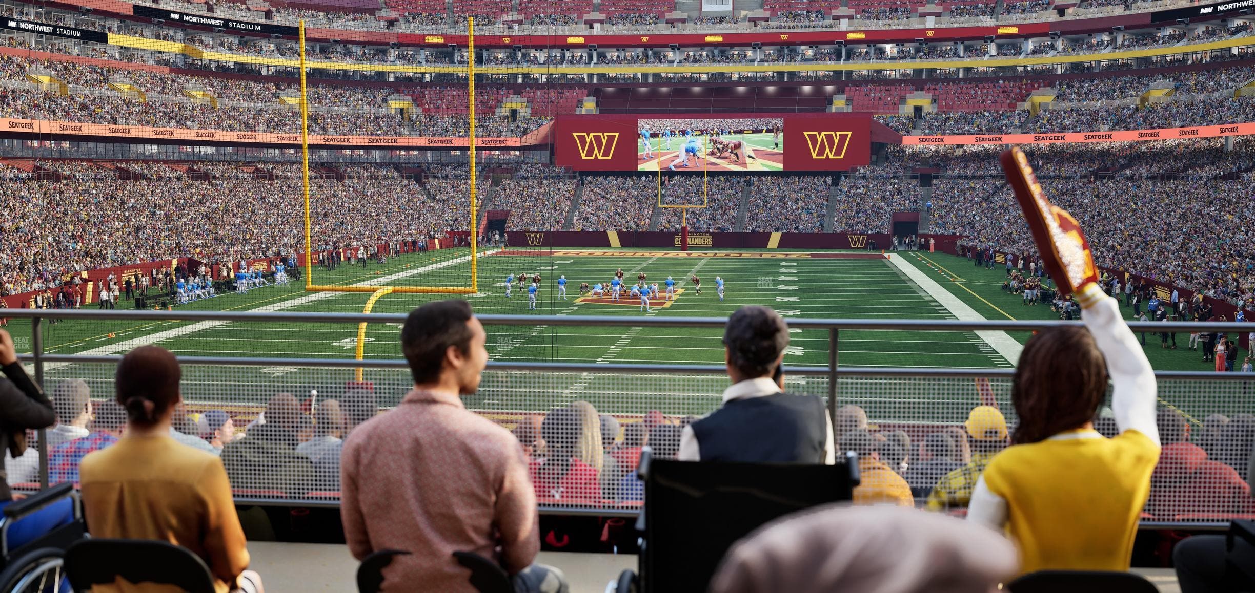 Northwest Stadium - Section 131 Seat View