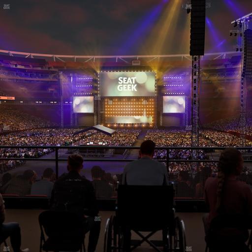 Northwest Stadium - Section 131 Seat View