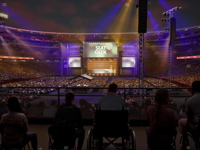 Northwest Stadium - Section 131 Seat View