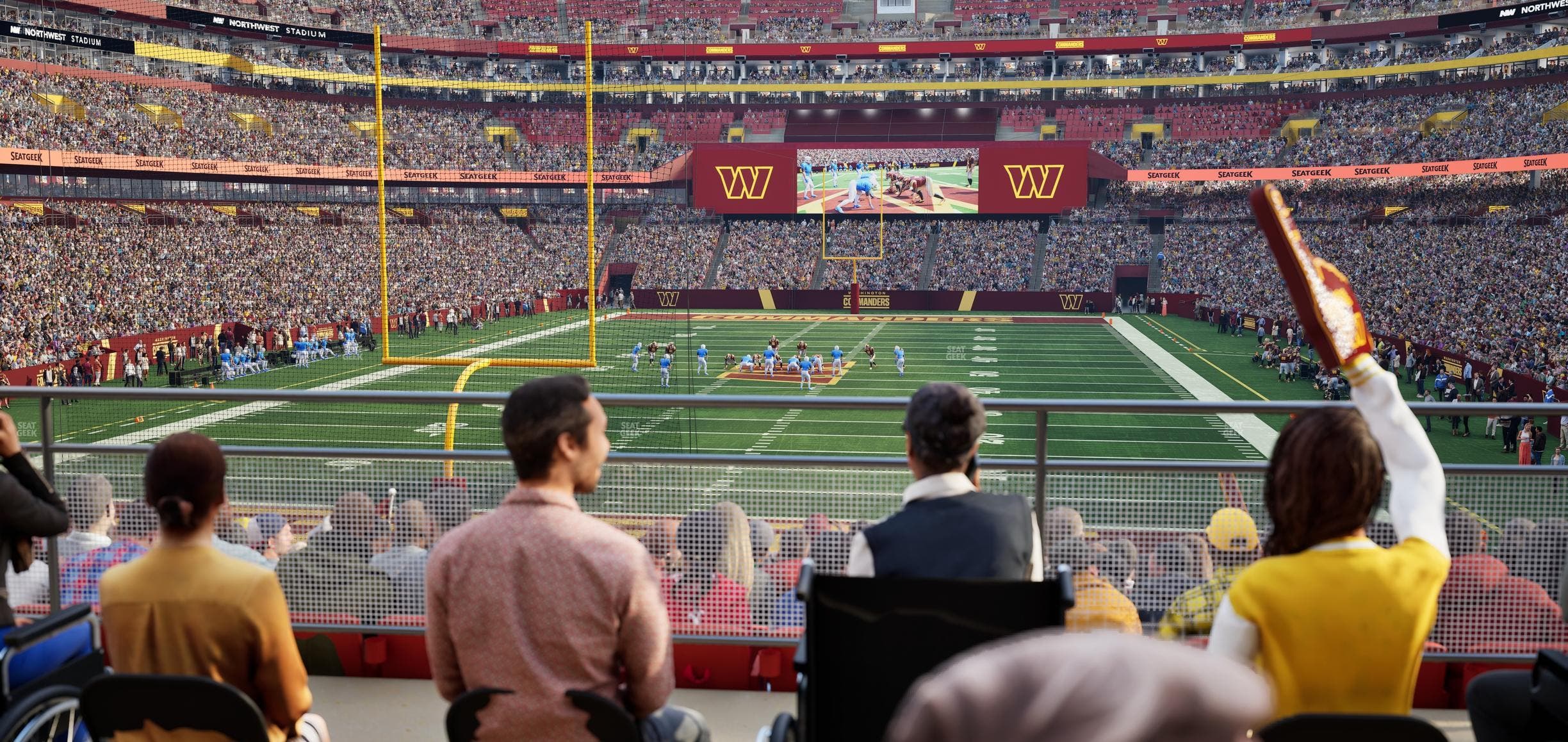 Northwest Stadium - Section 131 Seat View