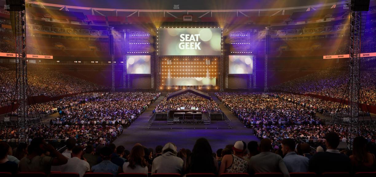 Northwest Stadium - Section 132 Seat View