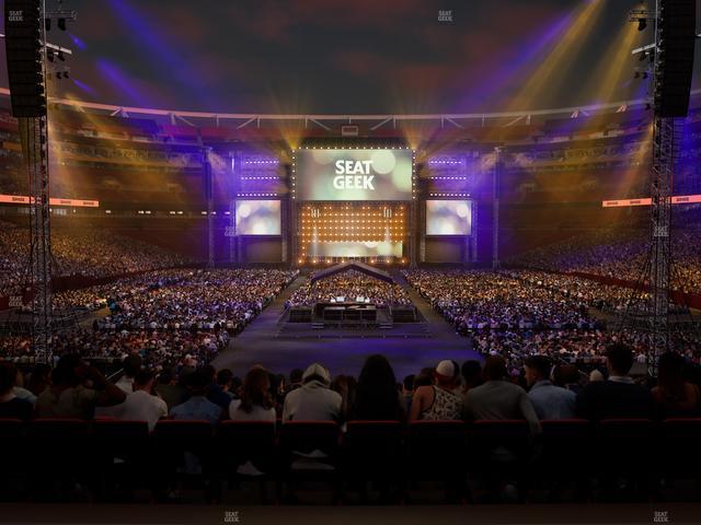 Northwest Stadium - Section 132 Seat View