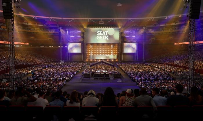 Northwest Stadium - Section 132 Seat View