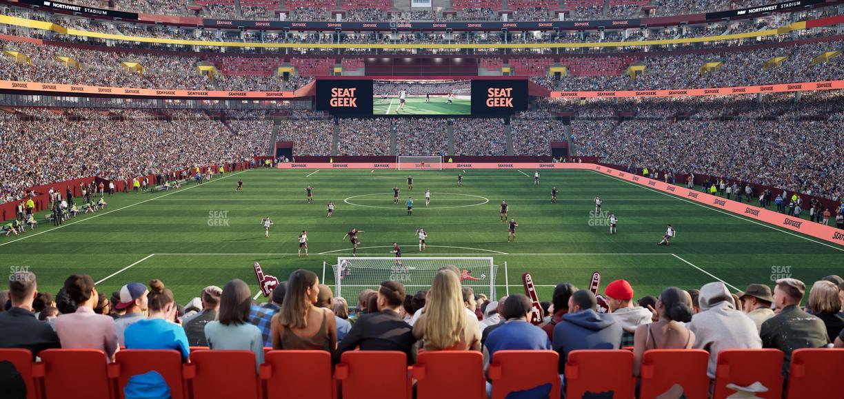 Northwest Stadium - Section 132 Seat View