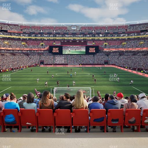 Northwest Stadium - Section 132 Seat View