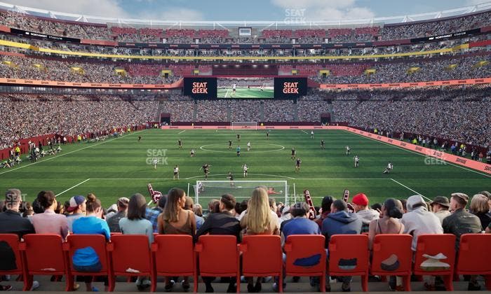 Northwest Stadium - Section 132 Seat View