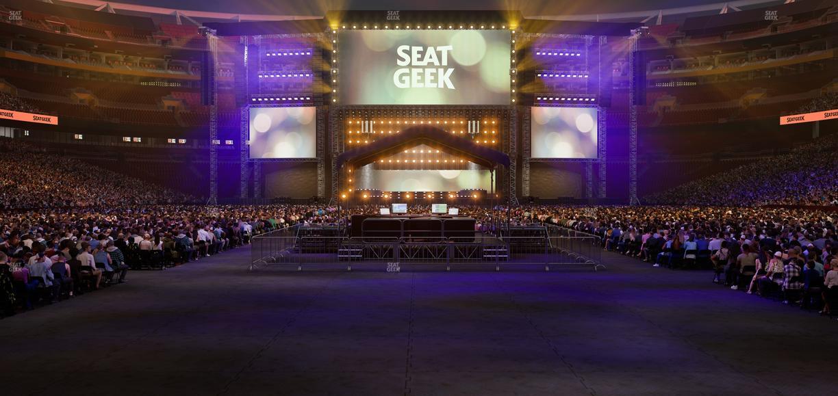 Northwest Stadium - Section 132 Seat View