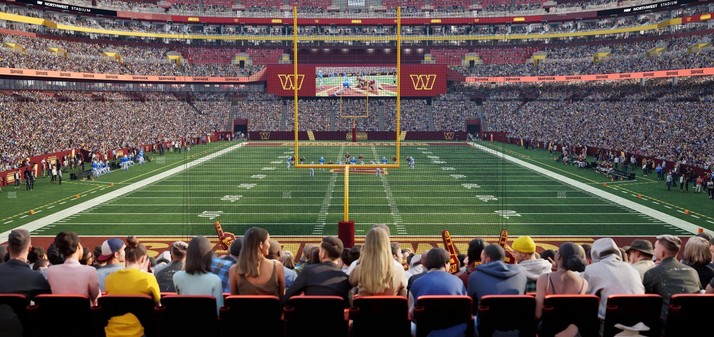 Northwest Stadium - Section 132 Seat View
