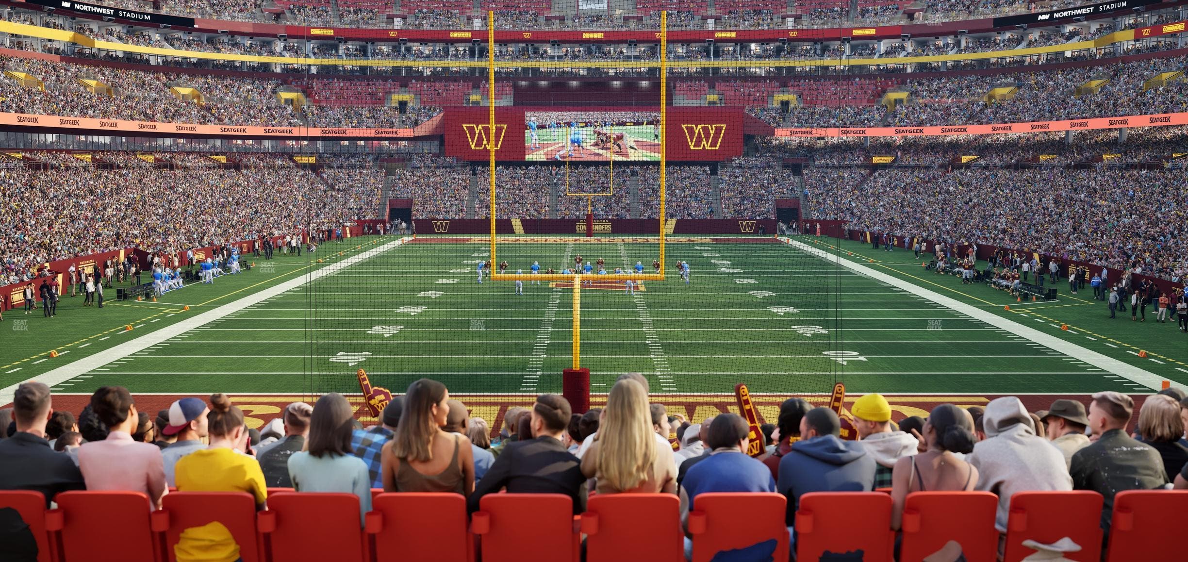 Northwest Stadium - Section 132 Seat View