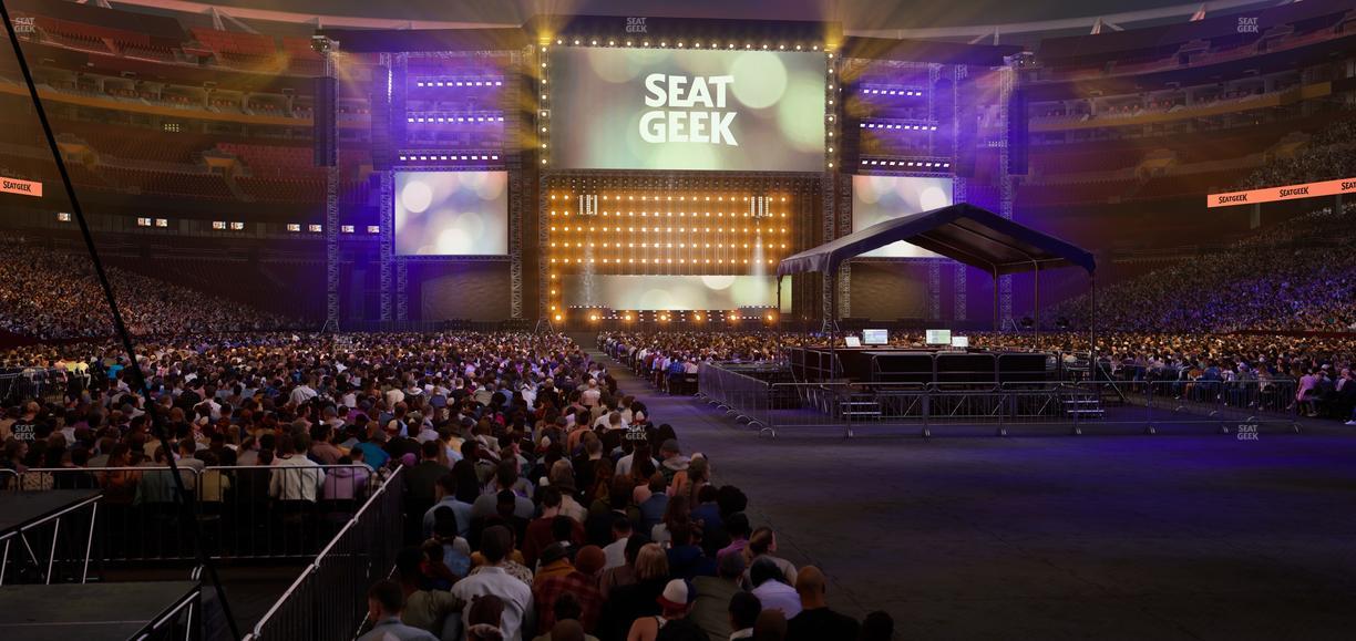 Northwest Stadium - Section 133 Seat View