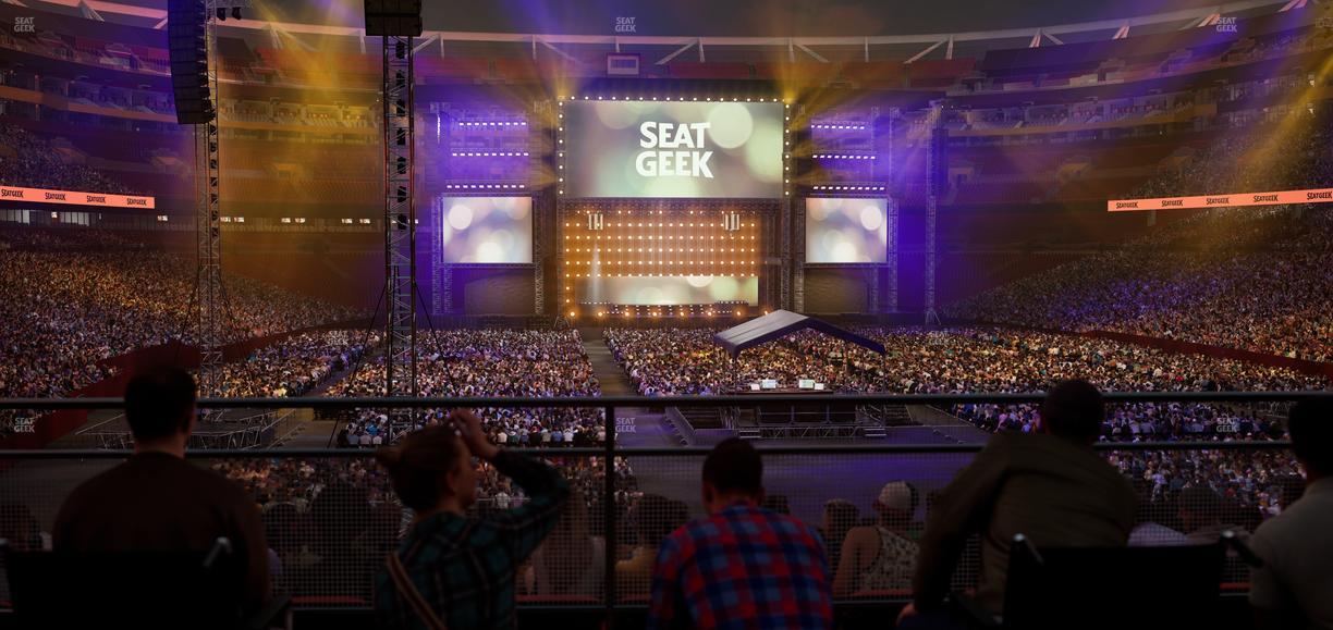 Northwest Stadium - Section 133 Seat View