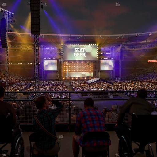 Northwest Stadium - Section 133 Seat View