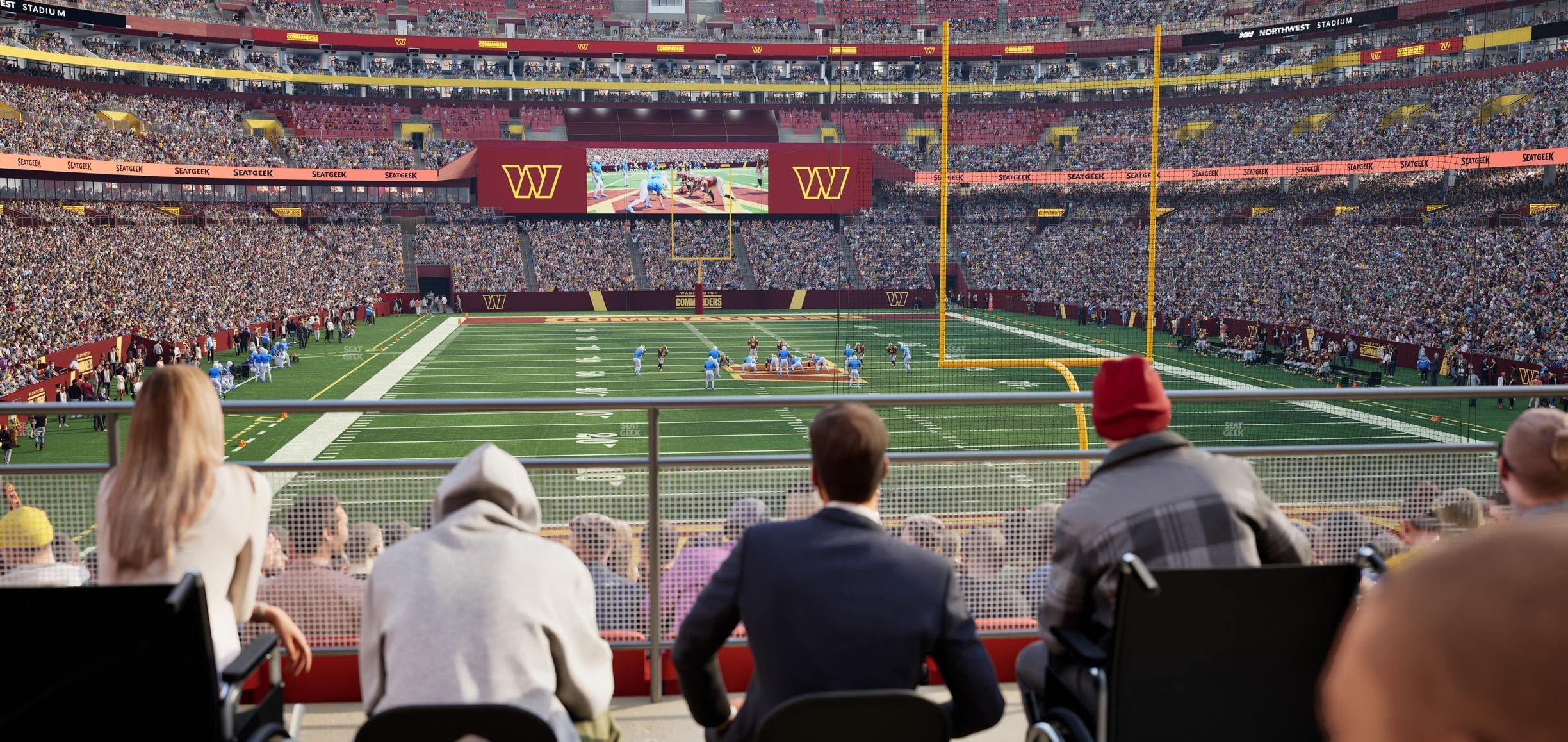Northwest Stadium - Section 133 Seat View