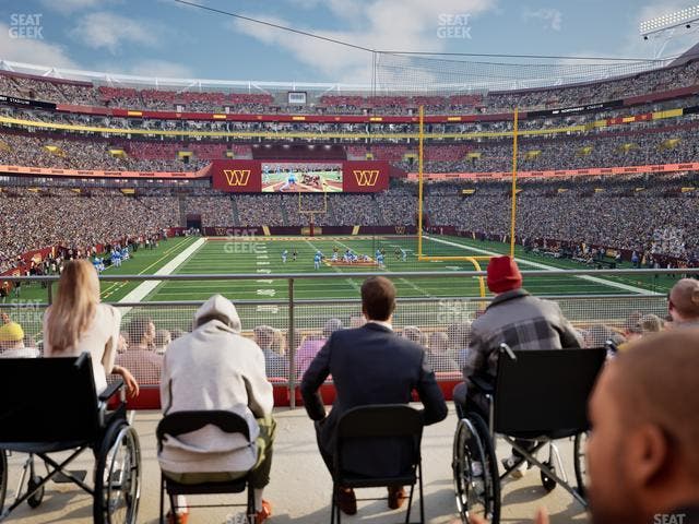 Northwest Stadium - Section 133 Seat View