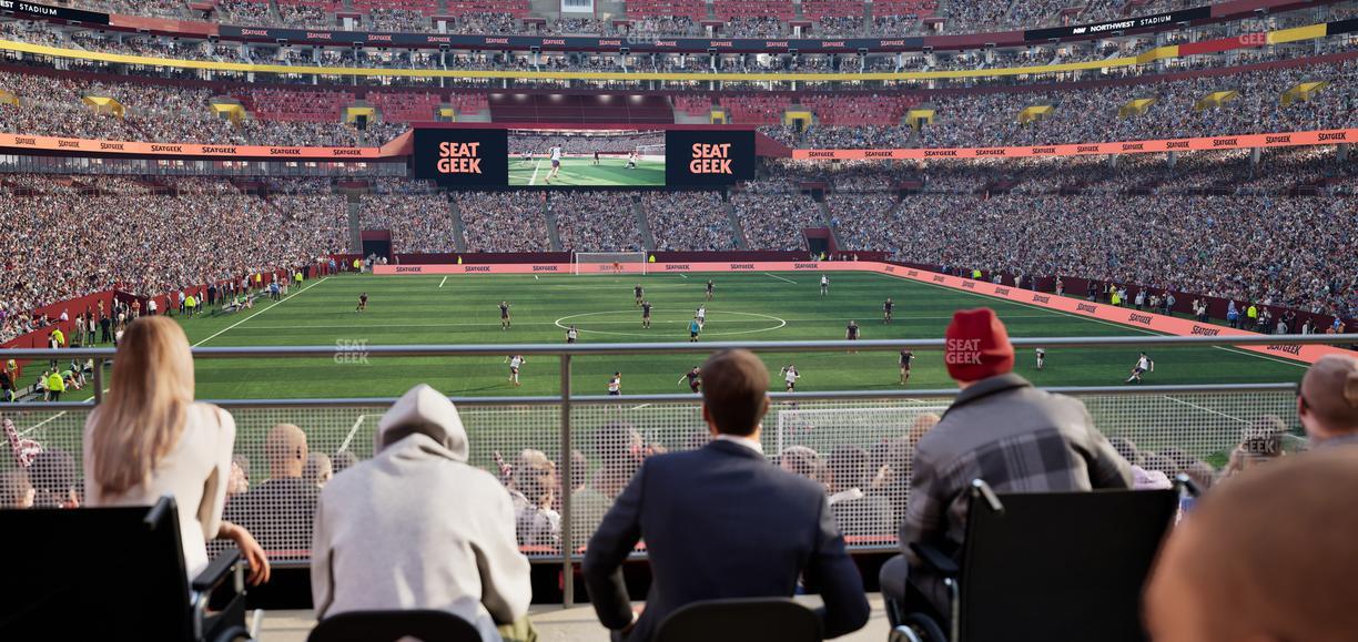 Northwest Stadium - Section 133 Seat View