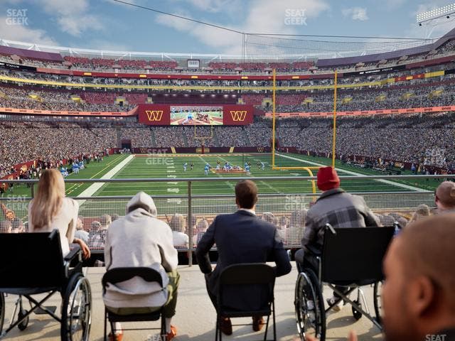 Northwest Stadium - Section 133 Seat View