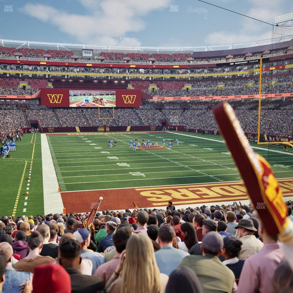Northwest Stadium - Section 134 Seat View