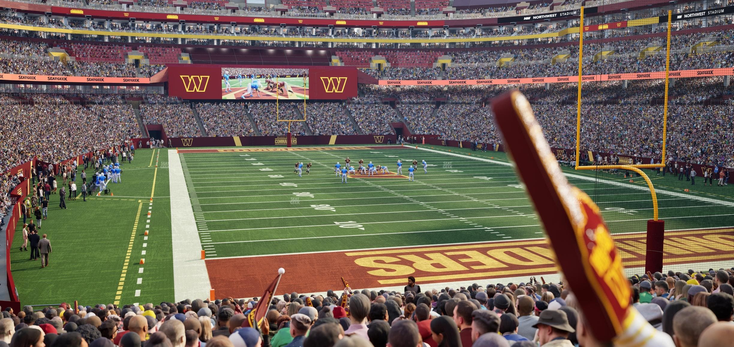 Northwest Stadium - Section 134 Seat View