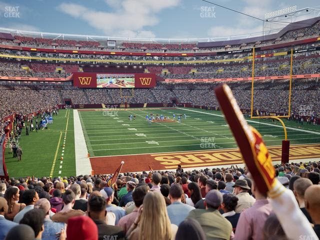 Northwest Stadium - Section 134 Seat View
