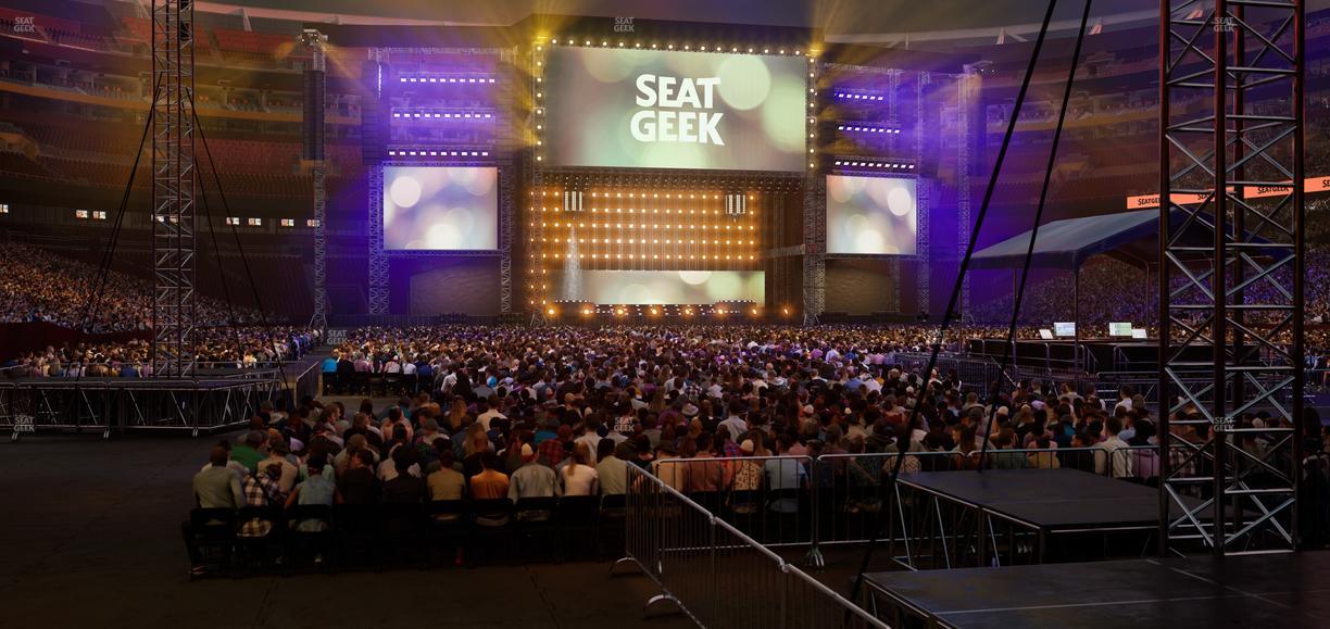 Northwest Stadium - Section 134 Seat View