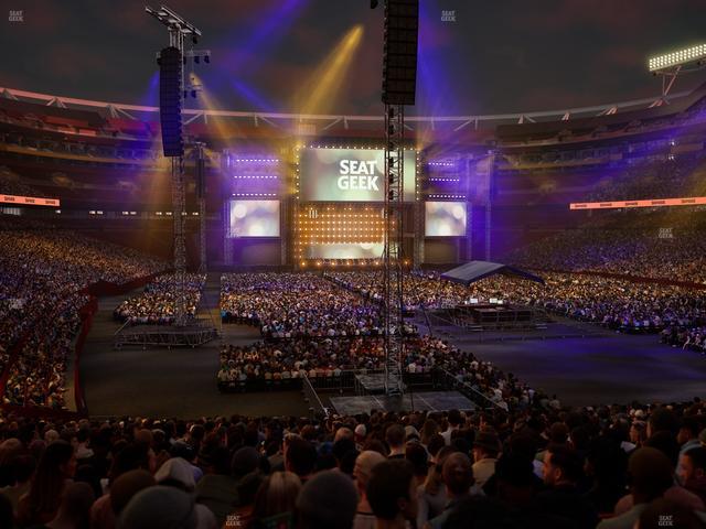 Northwest Stadium - Section 134 Seat View