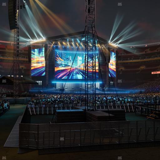Northwest Stadium - Section 134 Seat View