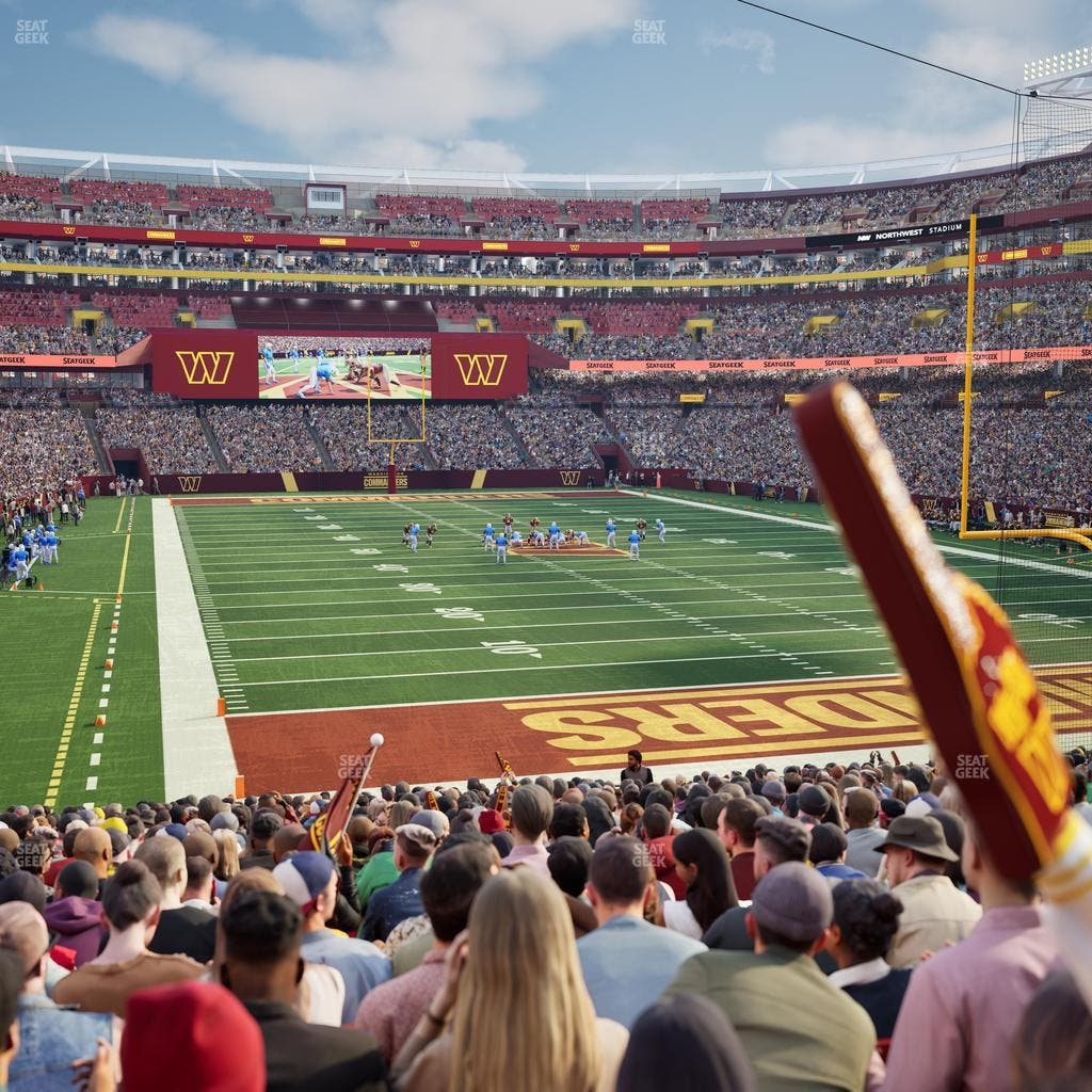 Northwest Stadium - Section 134 Seat View