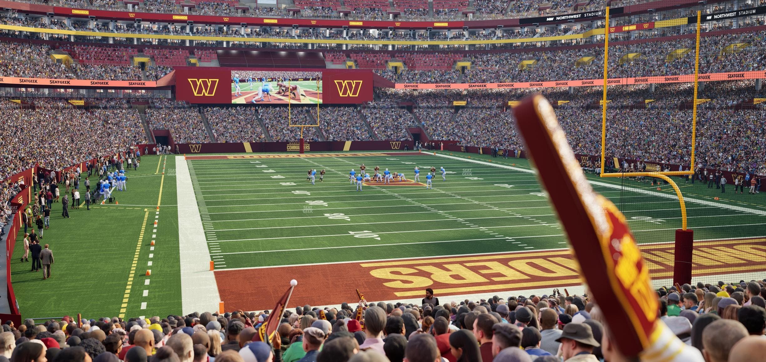 Northwest Stadium - Section 134 Seat View