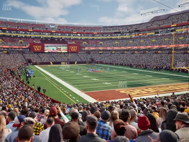 Northwest Stadium - Section 135 Seat View