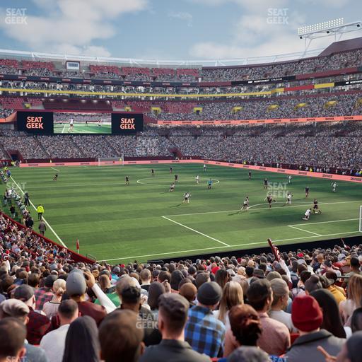 Northwest Stadium - Section 135 Seat View