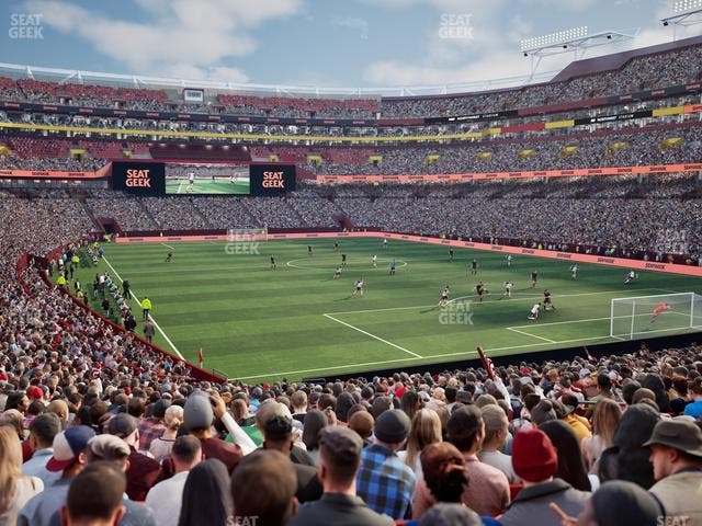 Northwest Stadium - Section 135 Seat View