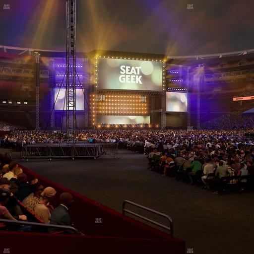 Northwest Stadium - Section 135 Seat View