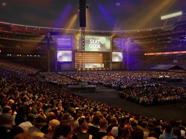 Northwest Stadium - Section 136 Seat View