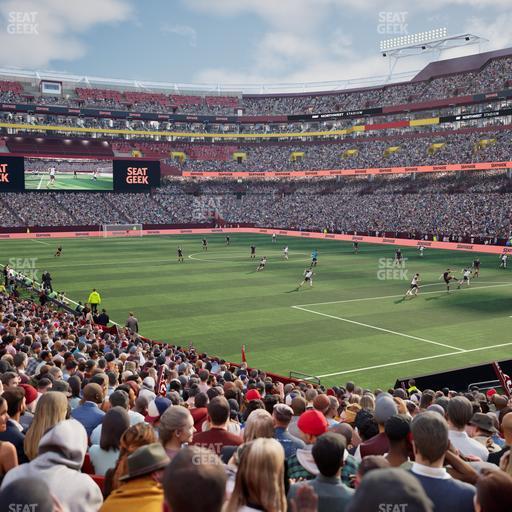 Northwest Stadium - Section 136 Seat View