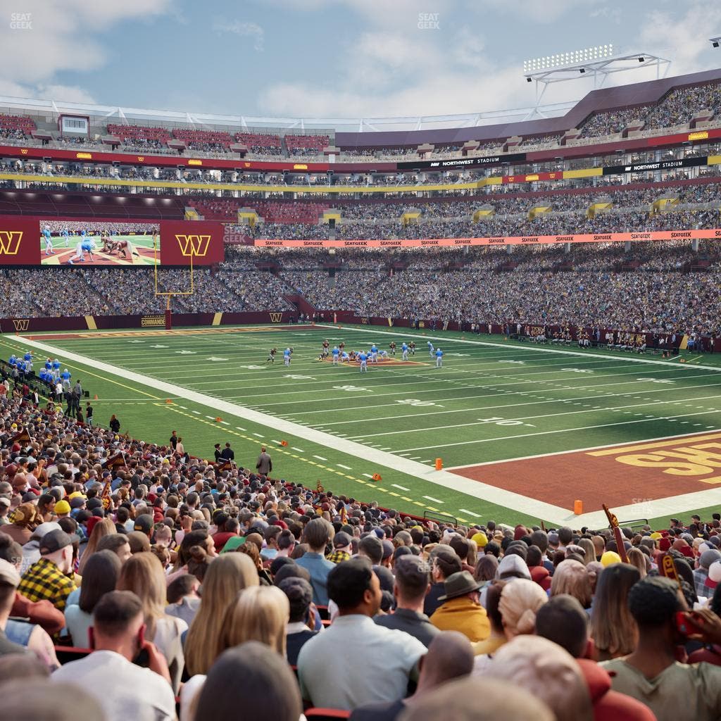 Northwest Stadium - Section 136 Seat View