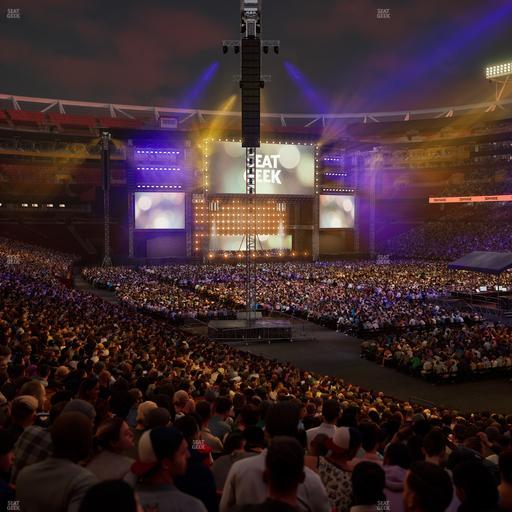 Northwest Stadium - Section 136 Seat View