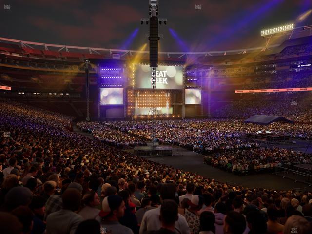 Northwest Stadium - Section 136 Seat View