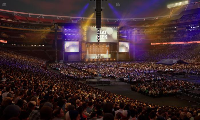 Northwest Stadium - Section 136 Seat View