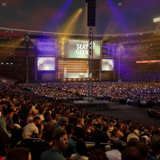 Northwest Stadium - Section 137 Seat View